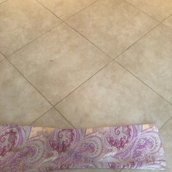 Work Order Pink Floral Snap Pants. Sz. 6. Like New - Picture 4 of 4